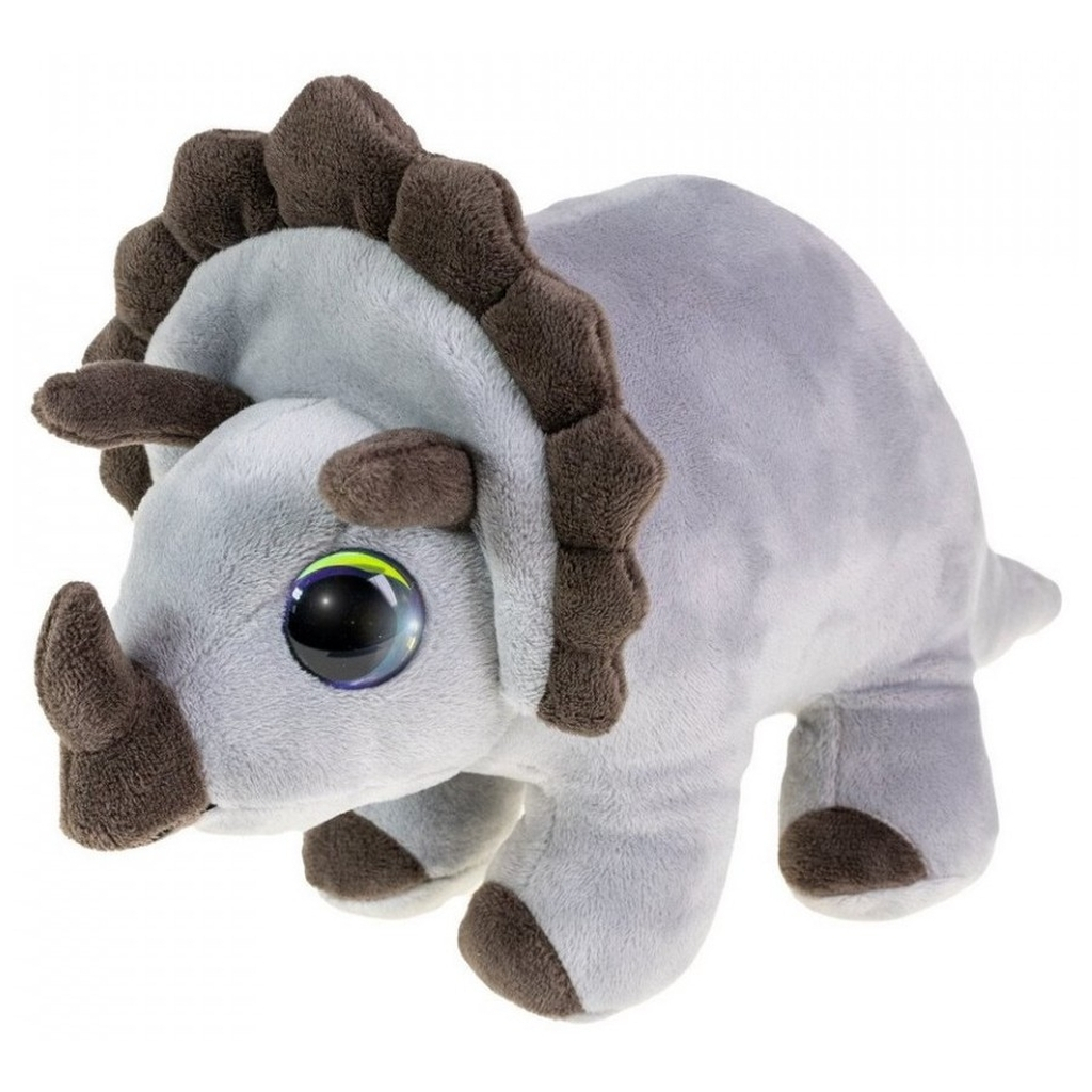 М'яка іграшка Lumo Stars Динозавр Тріцератопс класична 15 см (59529) - зображення 1