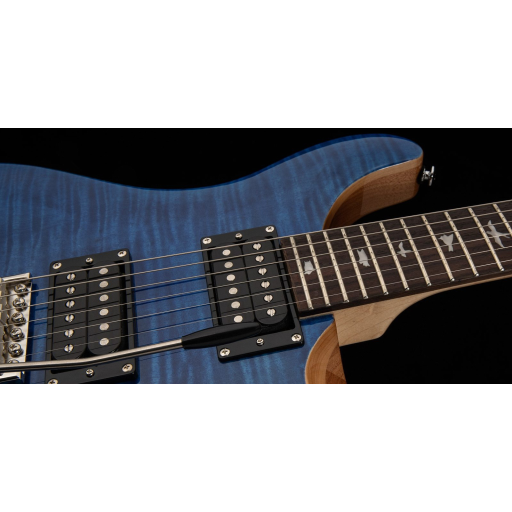 Електрогітара PRS SE Custom 24-8 Faded Blue - зображення 9