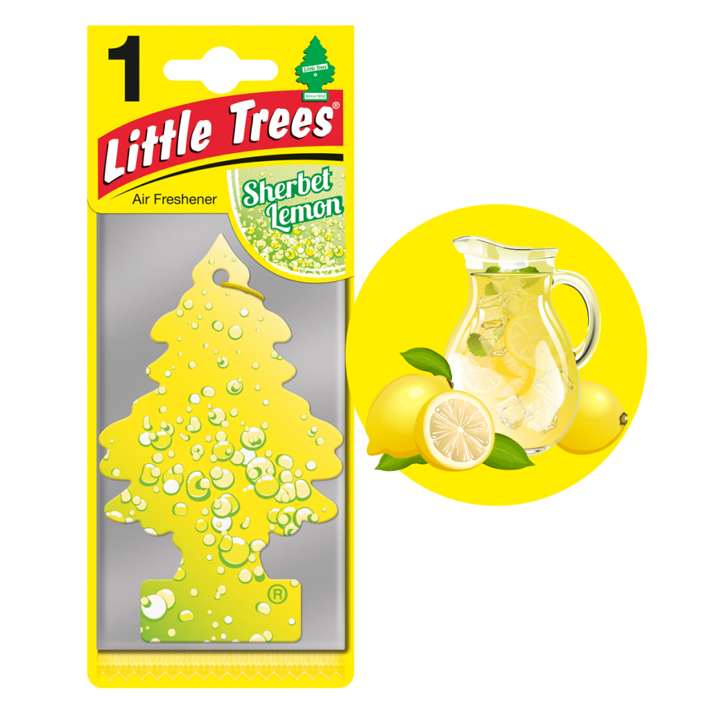 Ароматизатор для автомобіля Little Trees Щербет лимон (78034) - изображение 3