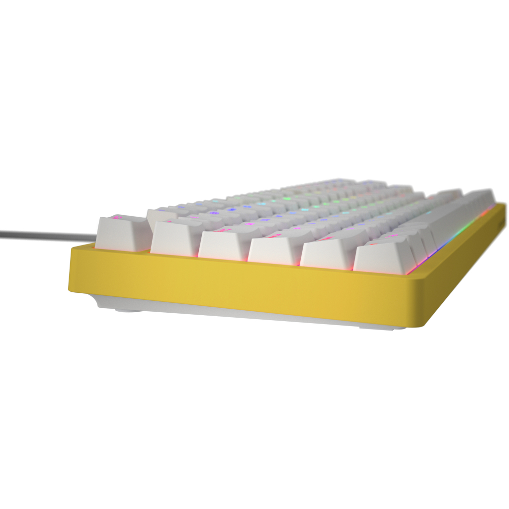 Клавіатура Hator Rockfall 2 Mecha TKL Orange USB Yellow (HTK-722) - зображення 4