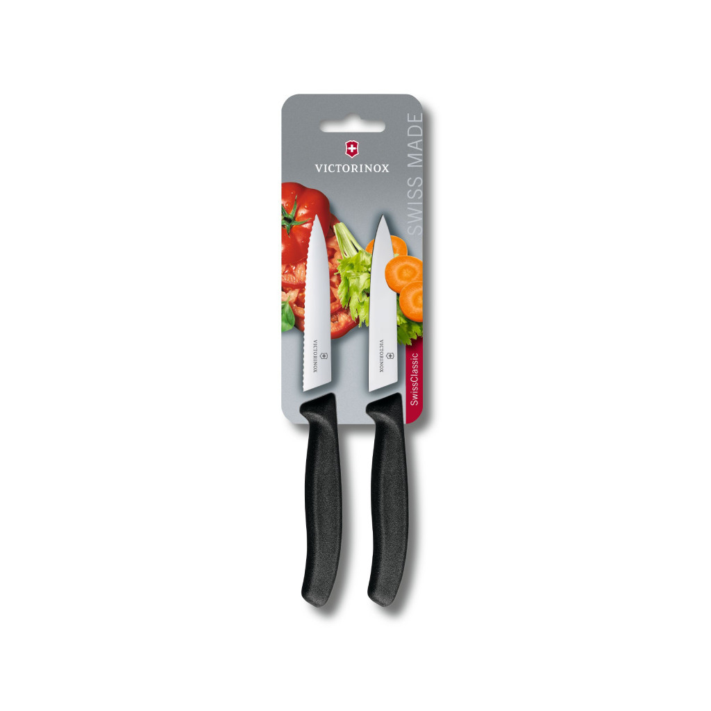 Набір ножів Victorinox SwissClassic Paring Set 2 шт Black (6.7793.B) - зображення 1