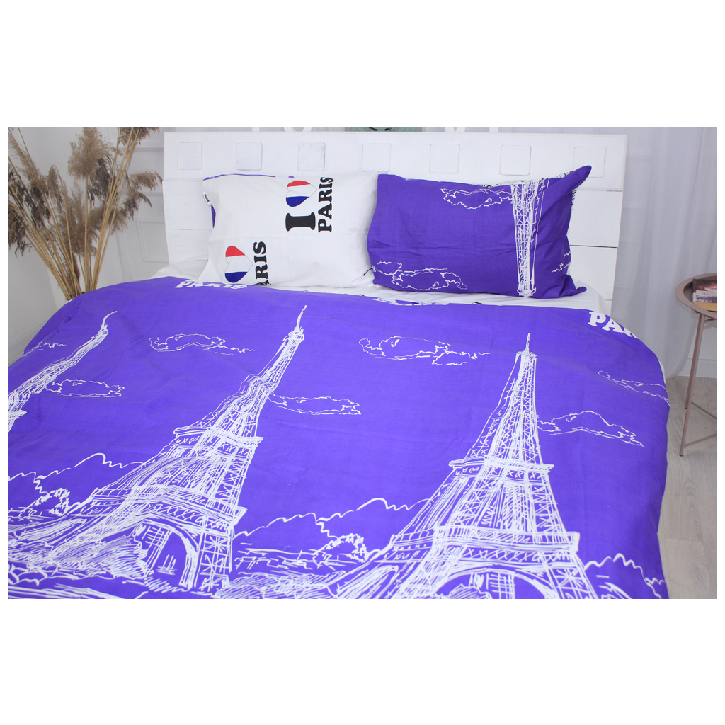 Постільна білизна MirSon King Size Бязь Premium 19-0426 Fucsia 220х240 (2200001171992) - зображення 3