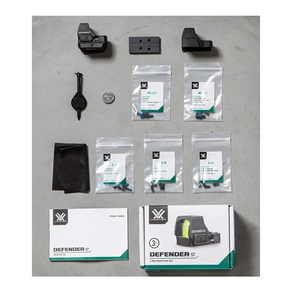 Коліматорний приціл Vortex Defender-ST Micro 3 MOA Picatinny/DeltaPoint Pro (DFST-MRD3) - зображення 5