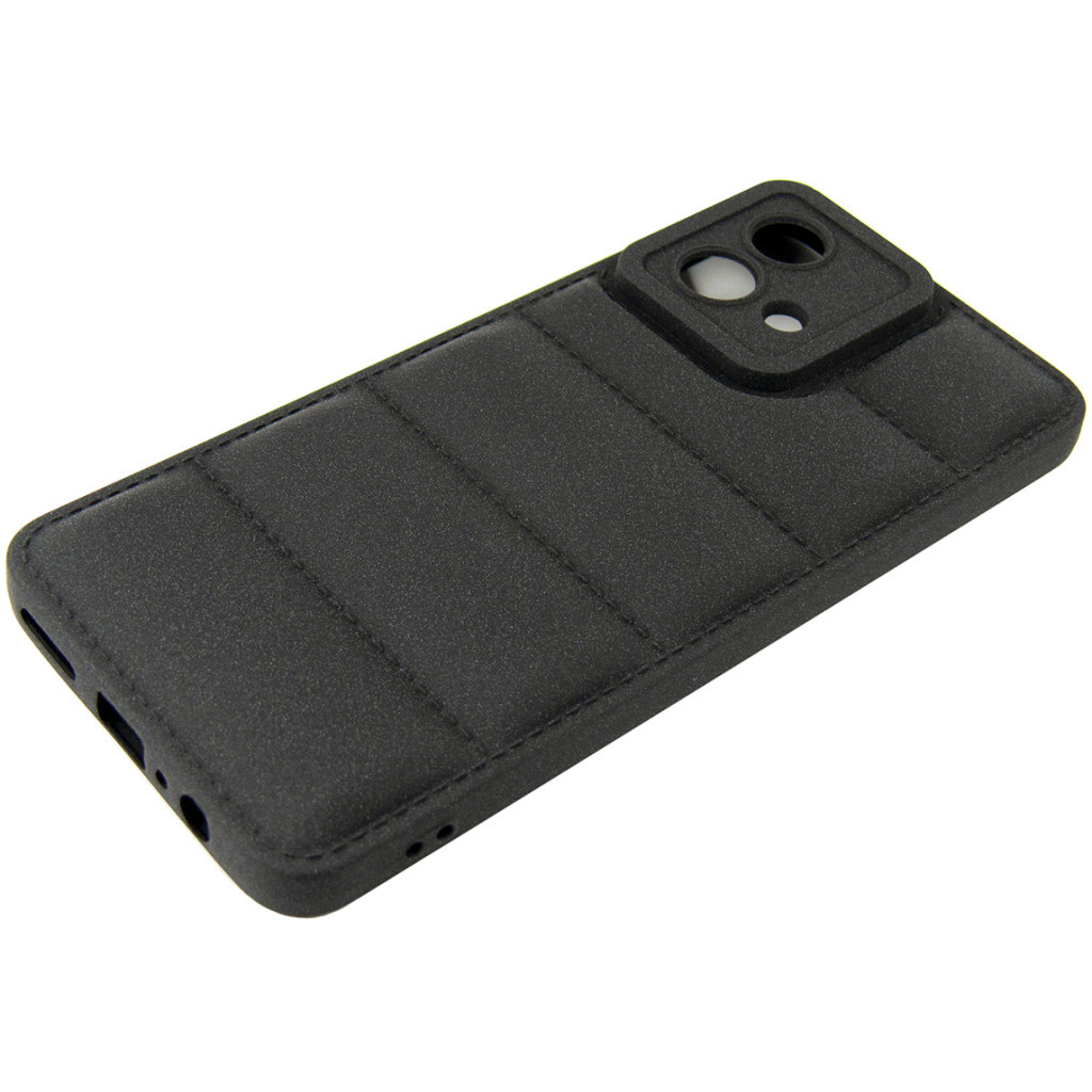 Чохол до мобільного телефона Dengos Soft Motorola G84 (black) (DG-TPU-SOFT-41) - зображення 4