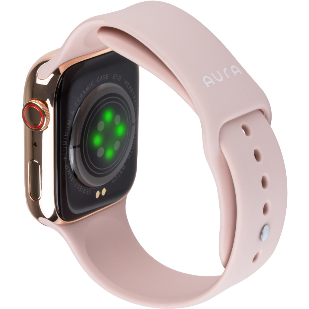 Смарт-годинник AURA X3 Pro 47mm Pink (SWAX347P) - зображення 3