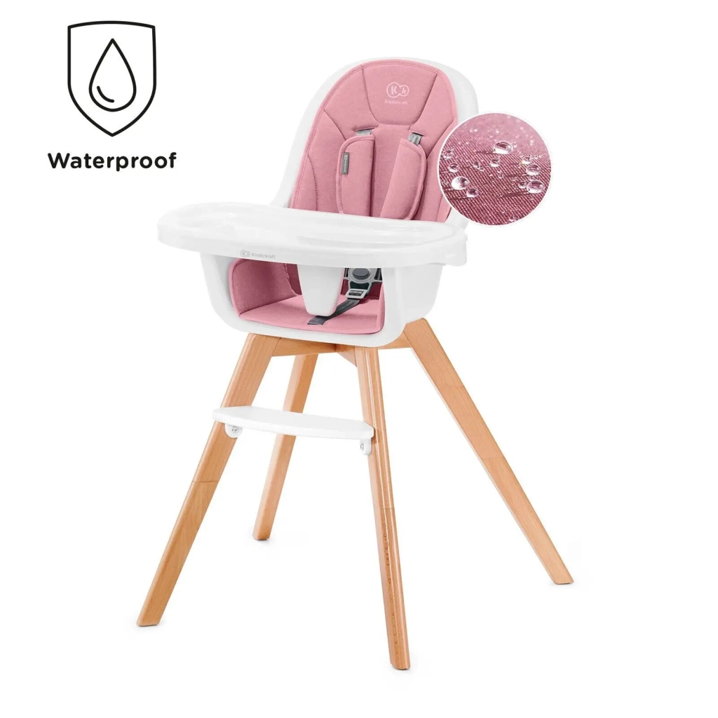 Стілець для годування Kinderkraft Tixi Pink (5902533912285) - зображення 8