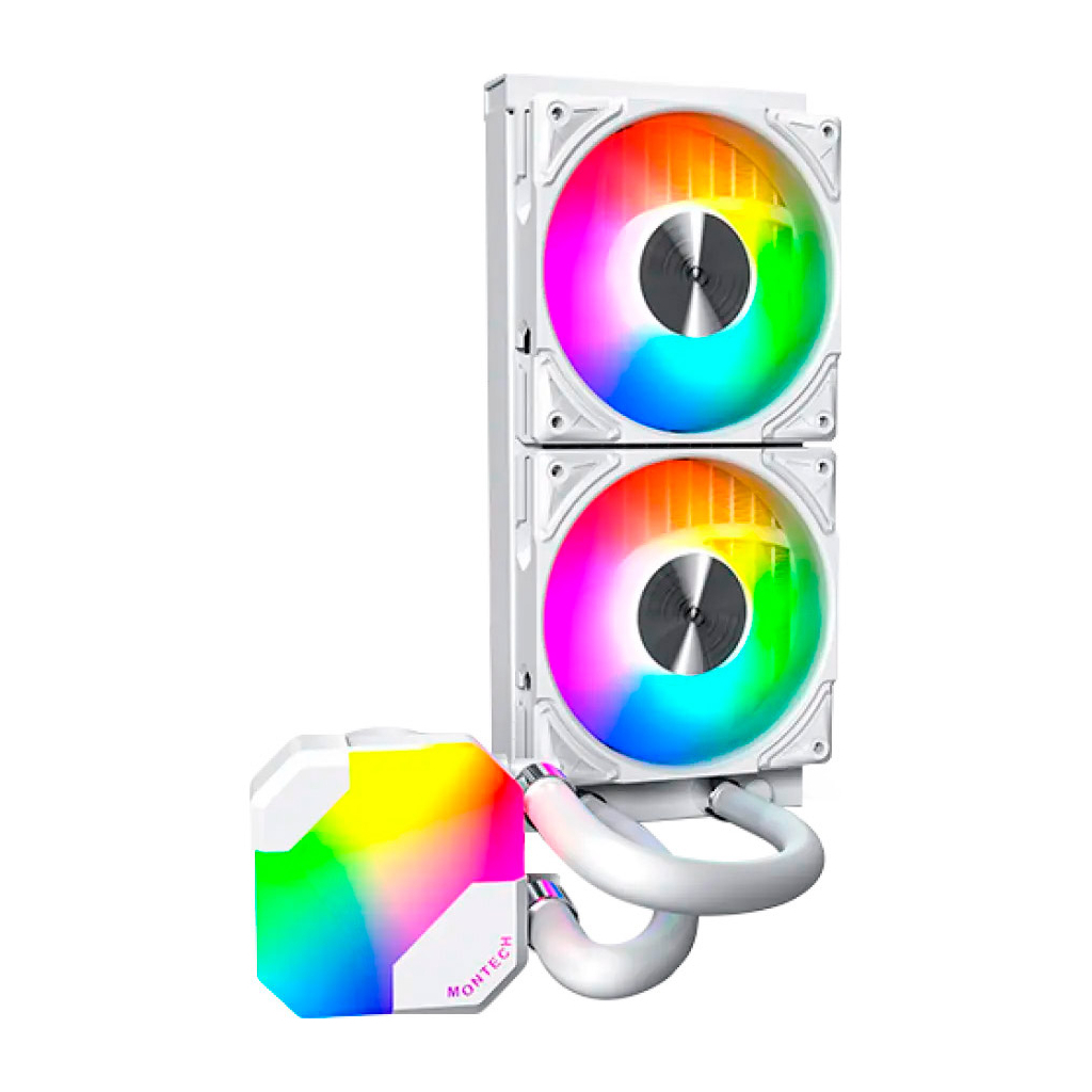 Кулер до процесора MONTECH HYPER FLOW ARGB 240 (W) - зображення 2