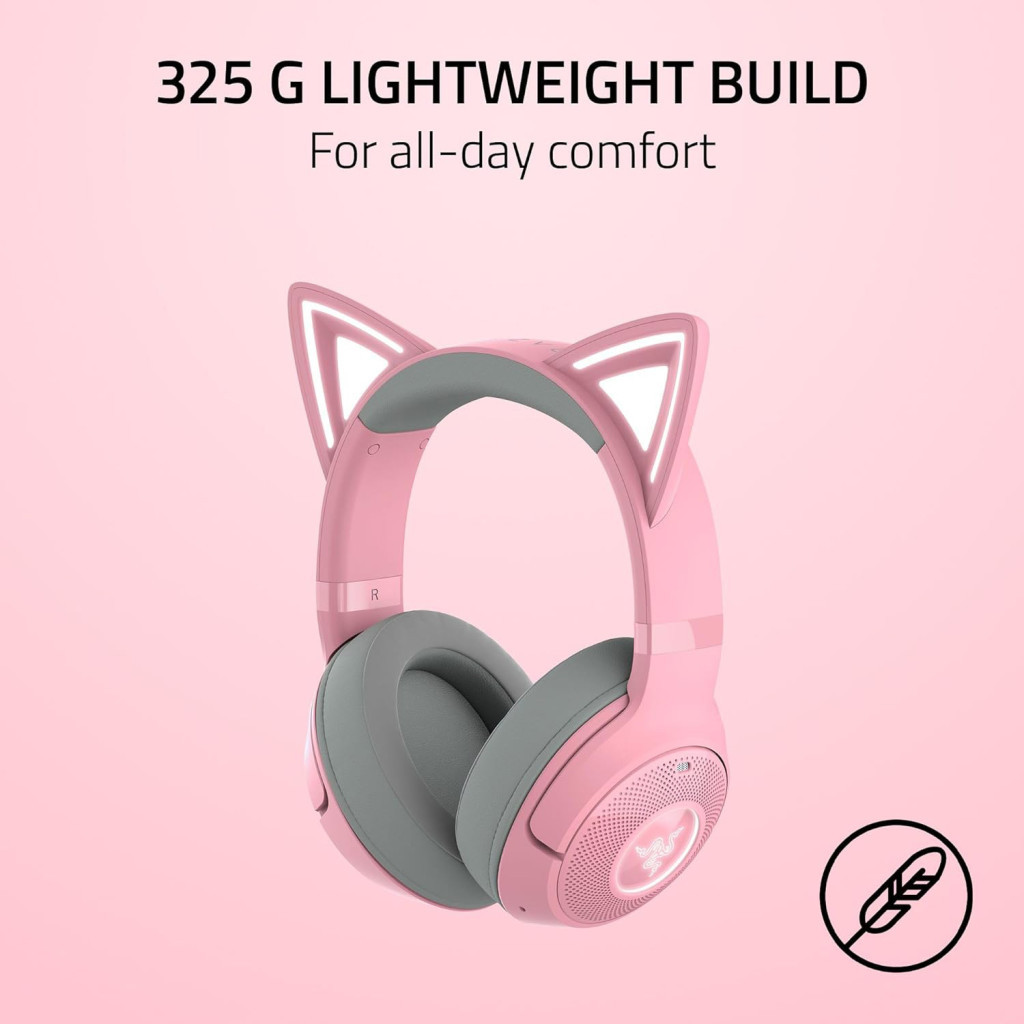 Навушники Razer Kraken Kitty V2 Bluetooth Quartz (RZ04-04860100-R3M1) - зображення 11