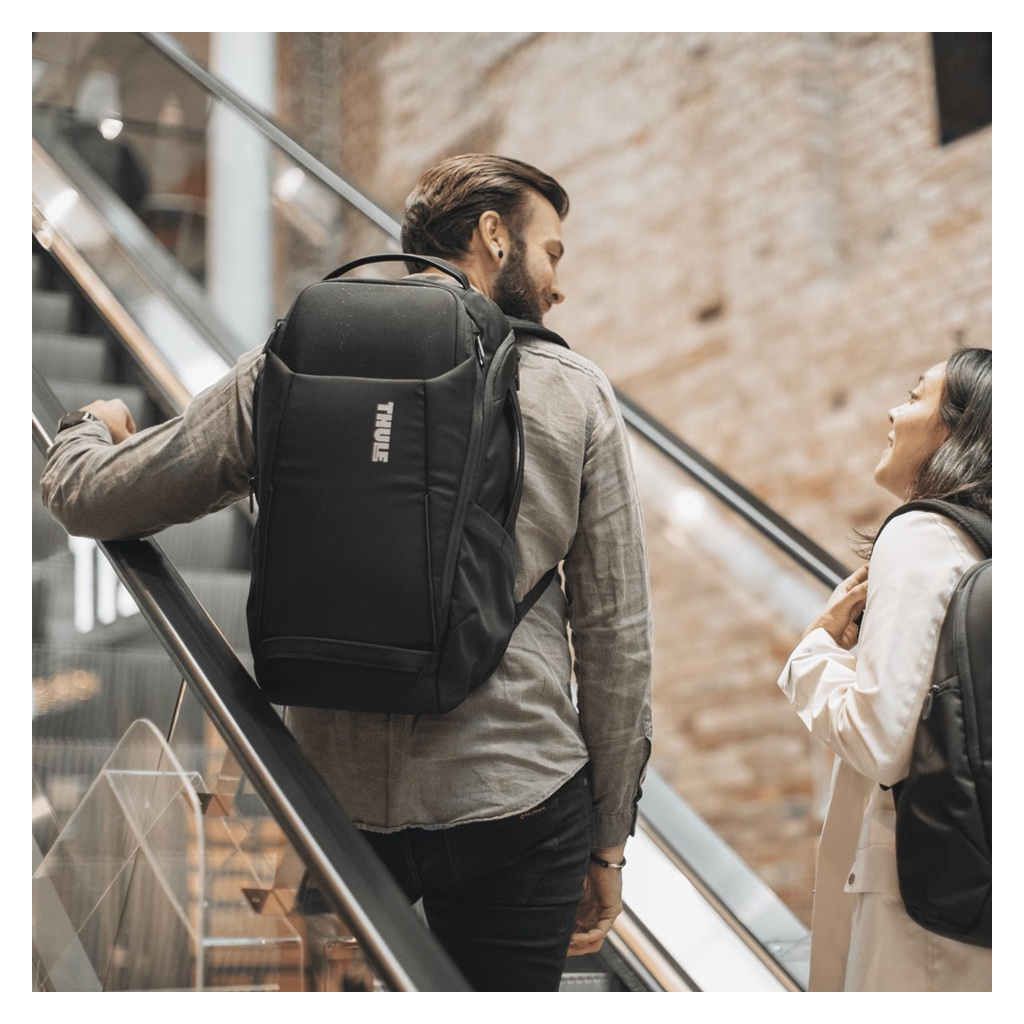 Рюкзак для ноутбука Thule 14" Accent Recycled Backpack 20L TACBP-2115 black (3205380) - зображення 6