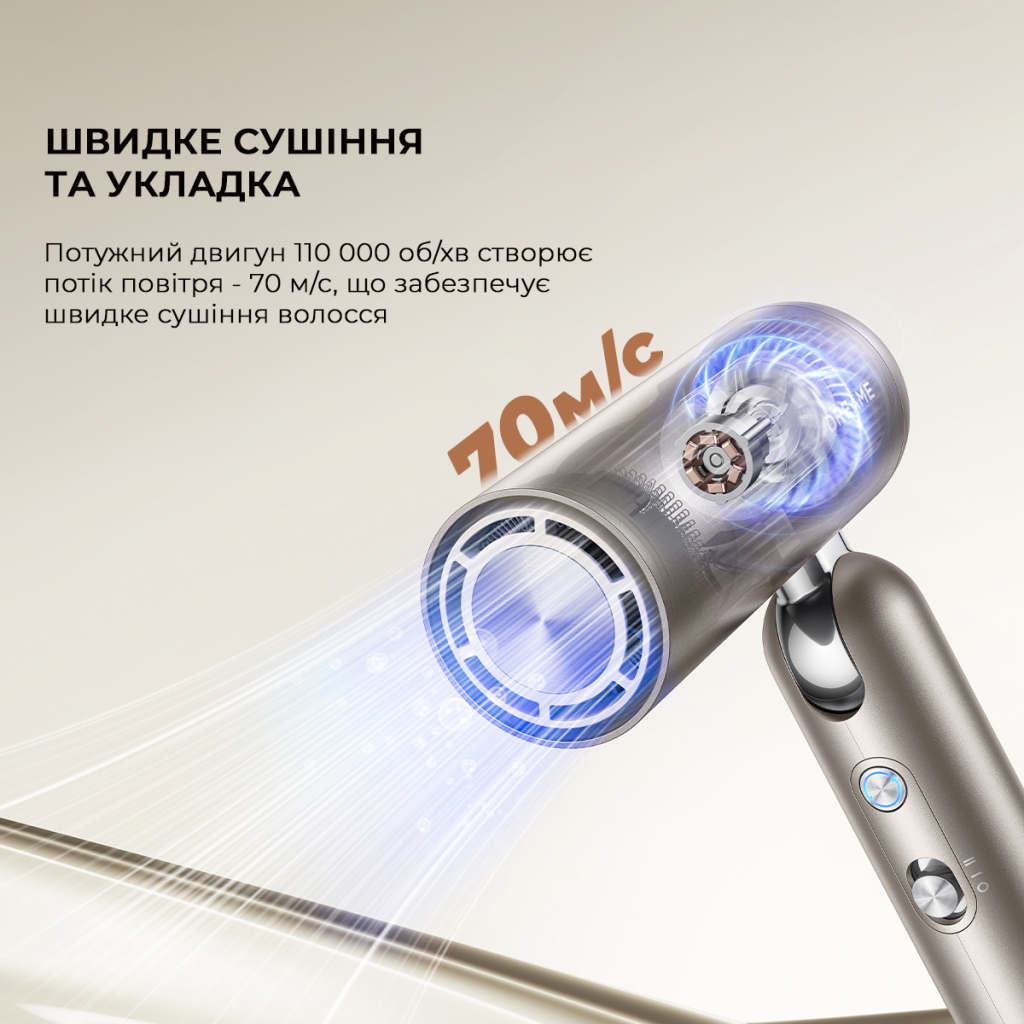 Фен Dreame Pocket Titanium (AHD51-TI) - зображення 6