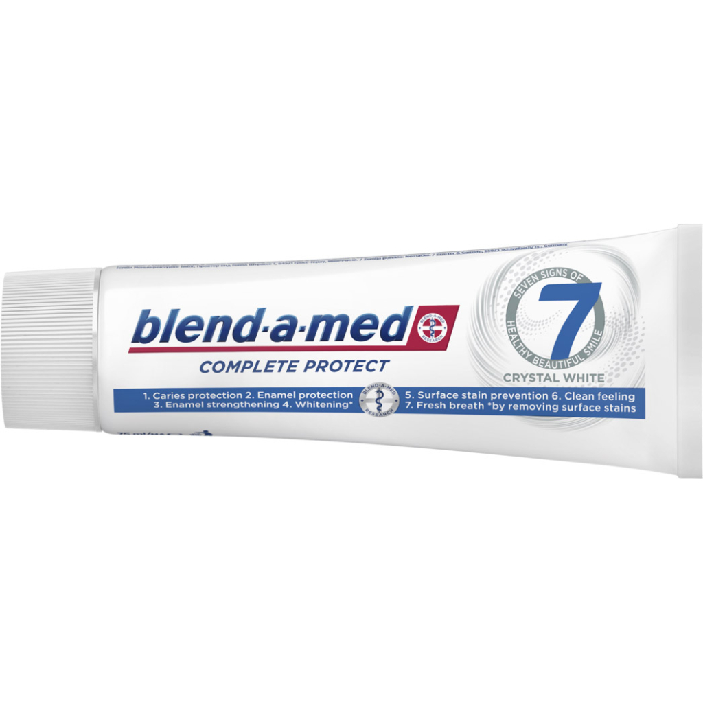 Зубна паста Blend-a-med Complete Protect 7 Кришталева білизна 75 мл (8001090716705) - зображення 3