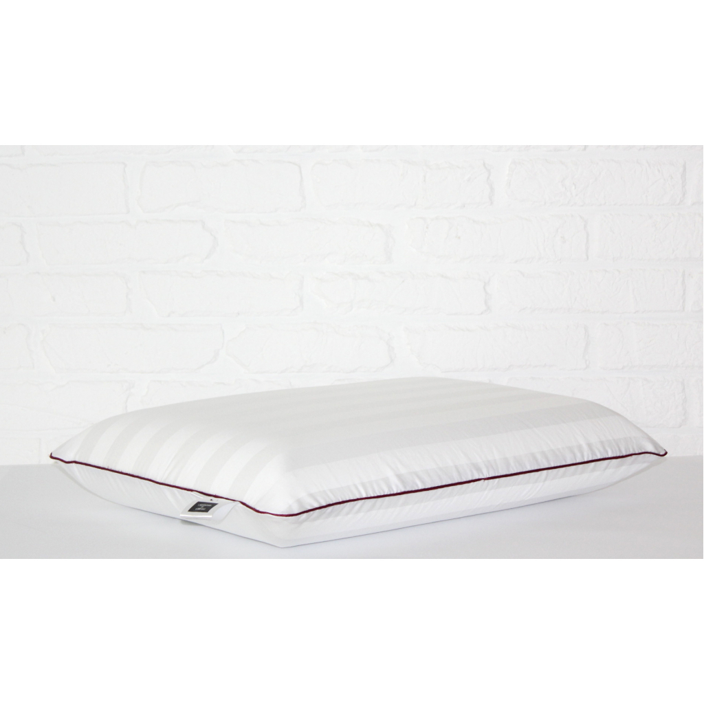 Подушка MirSon ортопедична 6045 Noble stripe Royal Pearl Men 59х43х12 (2200003261684) - зображення 3