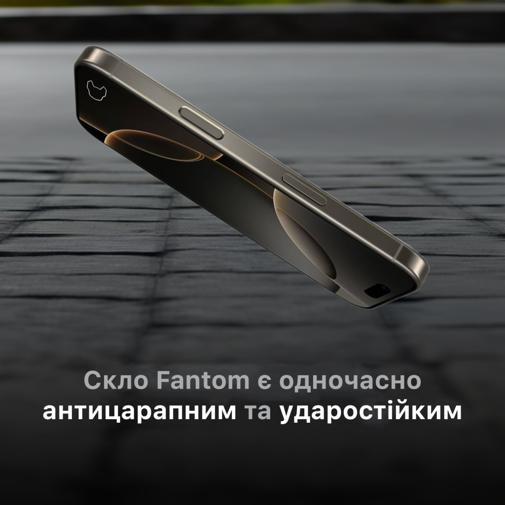 Скло захисне iLera Fantom Glass iPhone 16 Pro (ILFANT16PR) - изображение 8