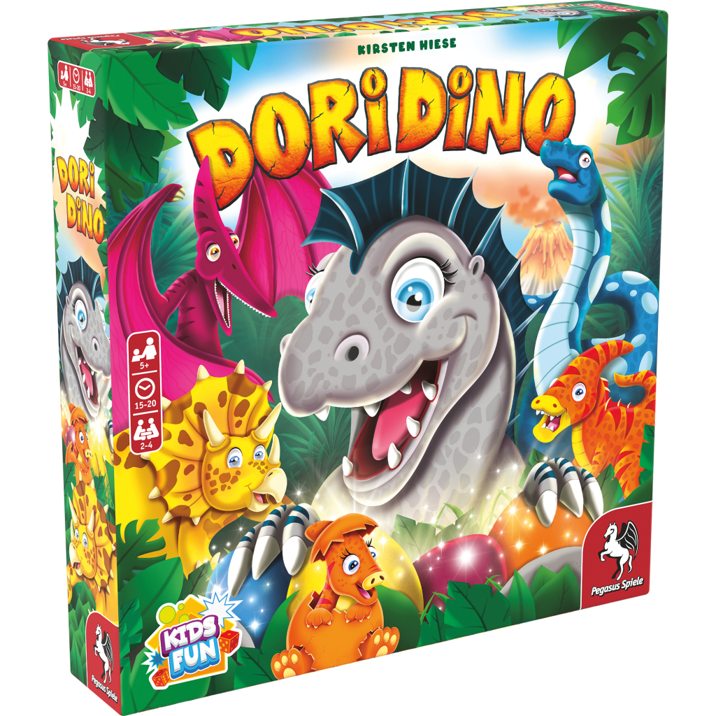 Настільна гра Pegasus Spiele Дорі Діно (Dori Dino) (англ.) (PS209) - зображення 1