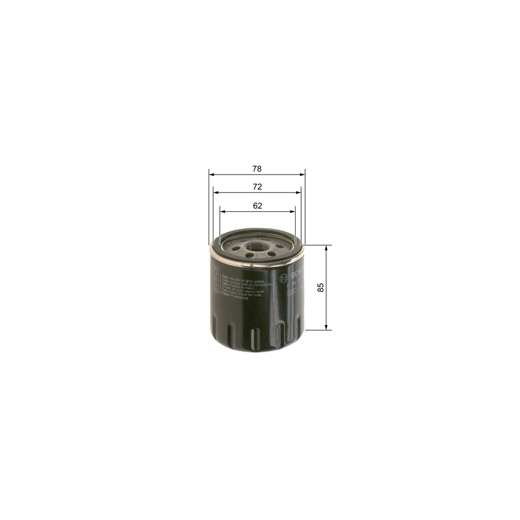 Фільтр масляний Bosch F026407300 - изображение 5