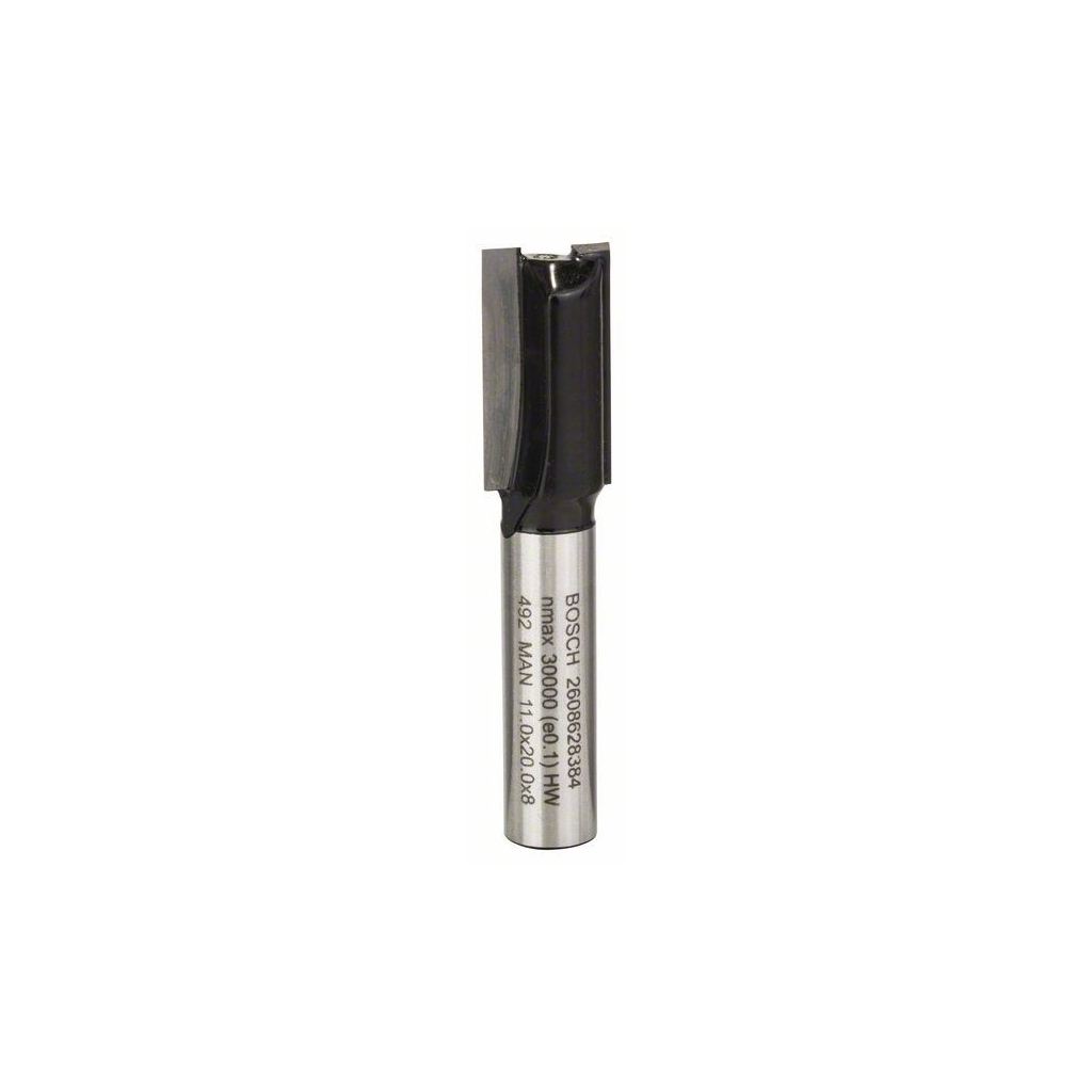 Фреза Bosch Professional пазова з двома лезами, Std, S8, D11, L20 (2.608.628.384) - зображення 2