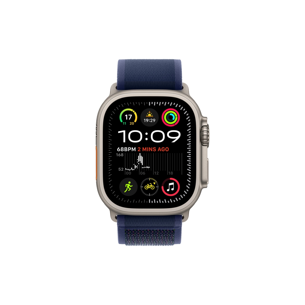 Смарт-годинник Apple Watch Ultra 2 2024 GPS + Cellular 49mm Natural Titanium Case with Blue Trail Loop - M/L (MX4L3UL/A) - изображение 2