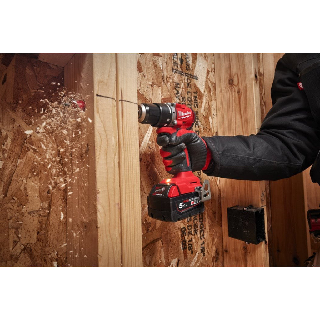 Шуруповерт Milwaukee M18 BLDDRC-0X, 60.5 Нм, кейс (без АКБ та ЗП) (4933492832) - зображення 7