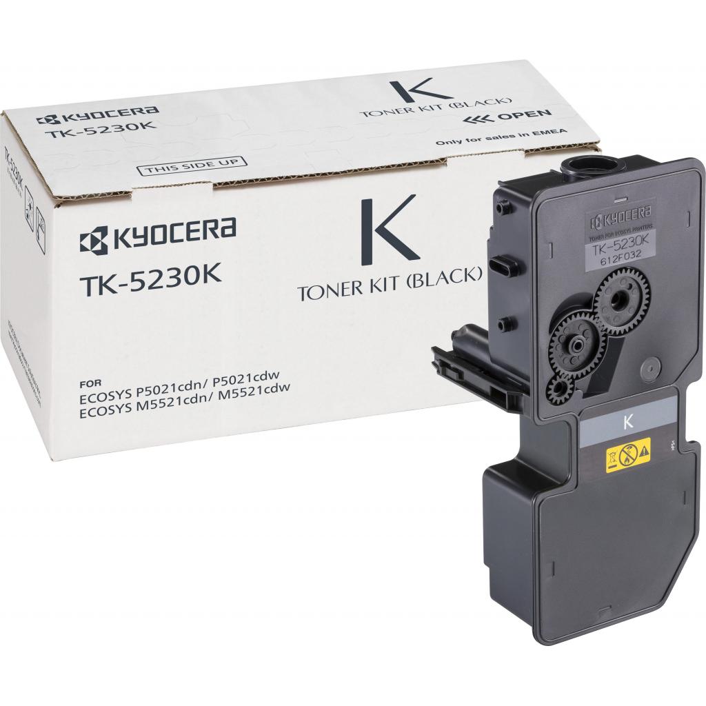 Тонер-картридж Kyocera TK-5230K black (1T02R90NL0) - зображення 1