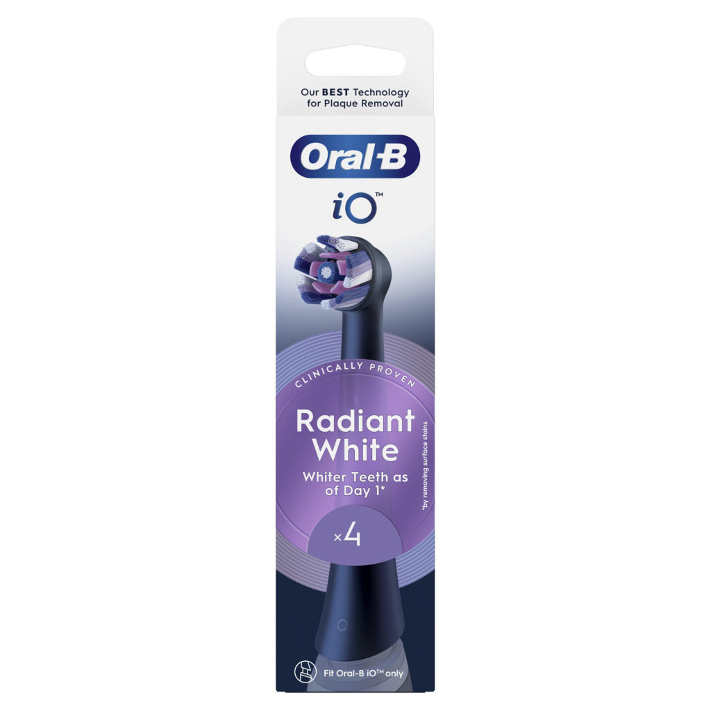 Насадка для зубної щітки Oral-B iO Блискуче відбілювання 4 шт (8700216199254) - зображення 11