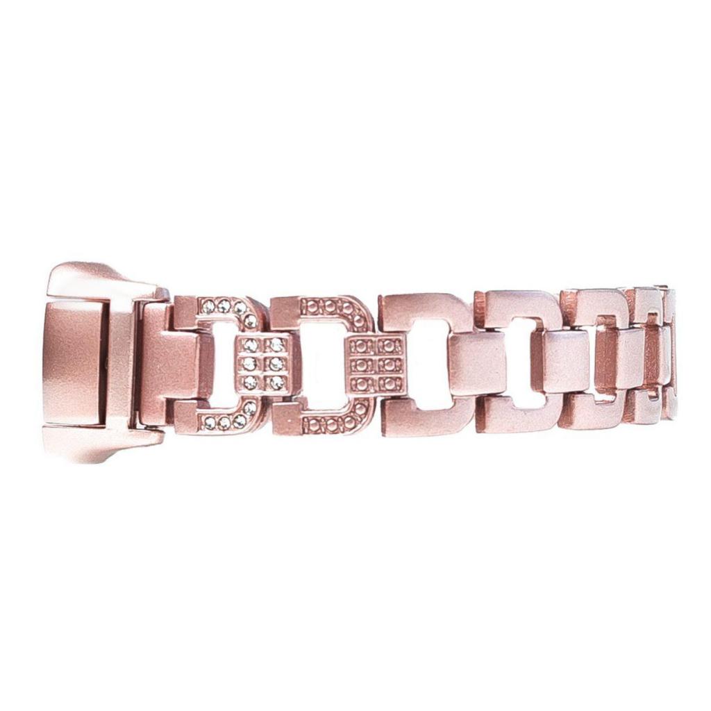 Ремінець до фітнес браслета XoKo Diamond Premium Band для Xiaomi Mi band 5 Gold (XK-M5-DMGD) - зображення 4