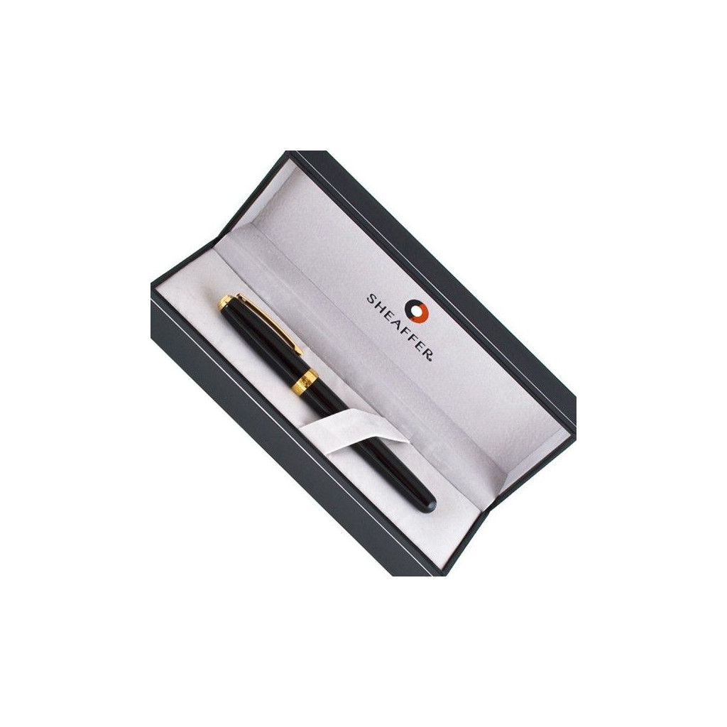 Ручка пір'яна Sheaffer PRELUDE Black Lacq. GT  FP M (Sh355004) - зображення 4