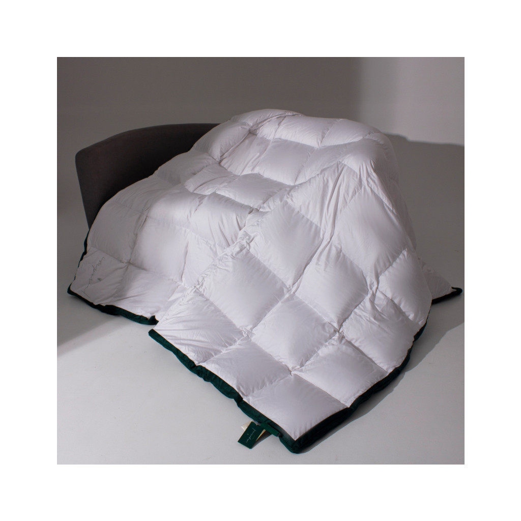 Ковдра MirSon Imperial Satin Luxe Зима 100% пух 110х140 (2200007177387) - зображення 3