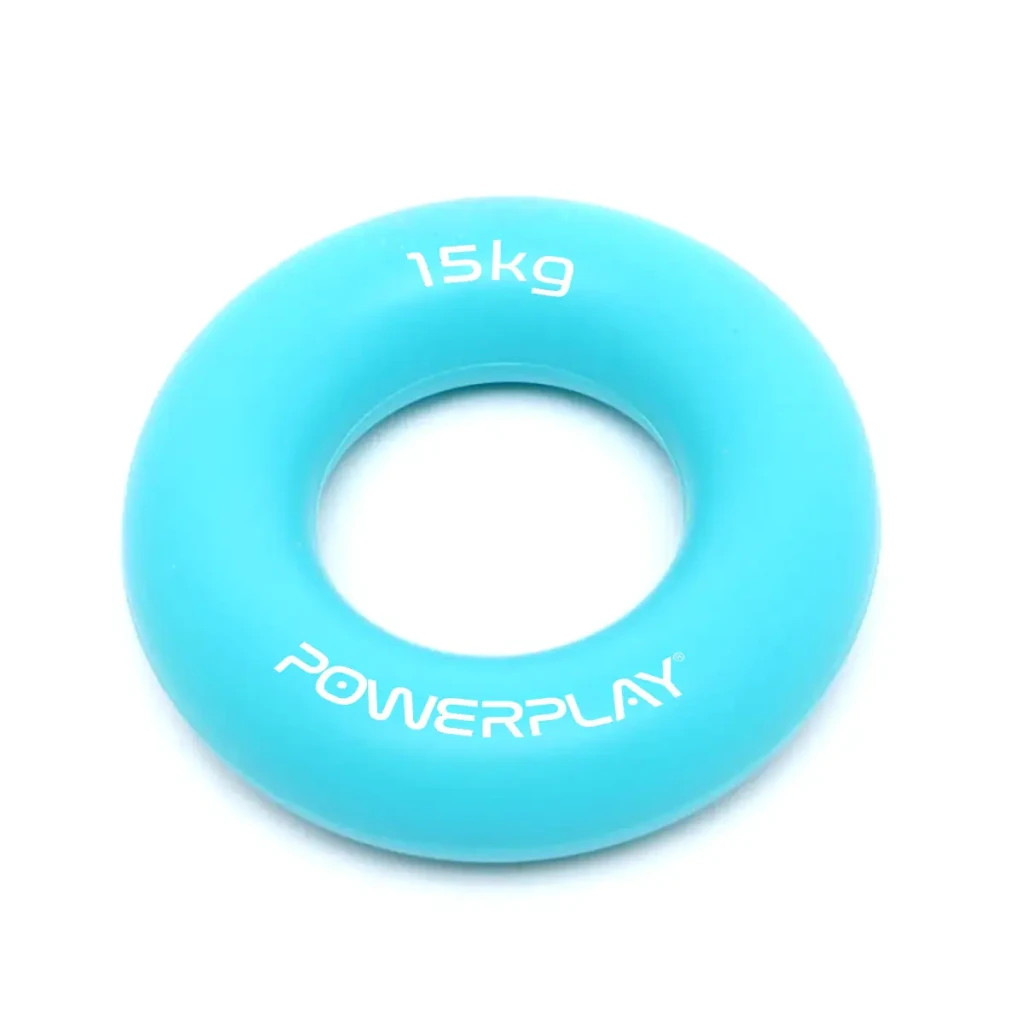 Еспандер PowerPlay PP-4324 Hand Grip Ring Light 15 кг Блакитний (PP_4324_15kg) - зображення 2