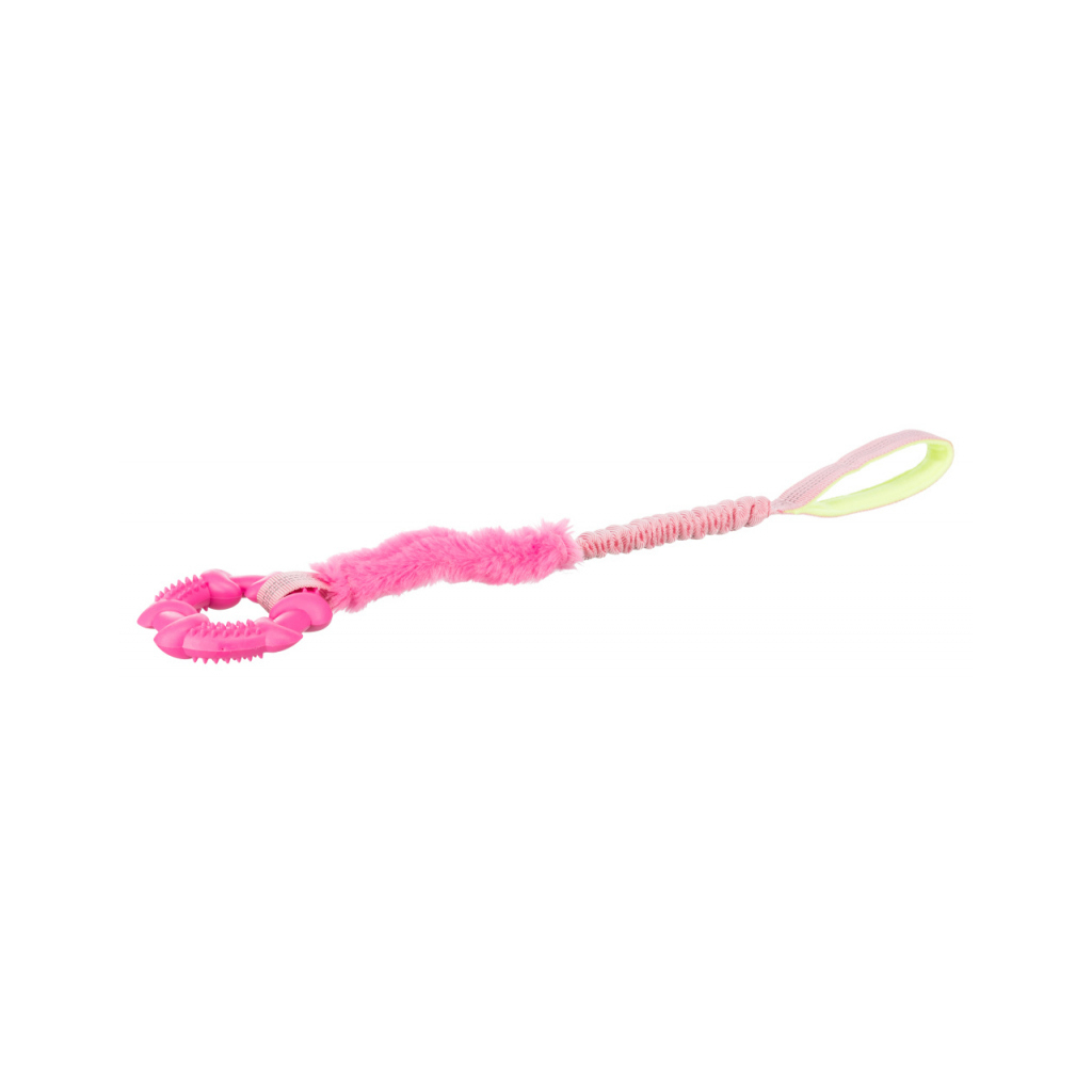 Іграшка для собак Trixie Bungee Tugger з кільцем 10/56 см (4011905328683) - зображення 6