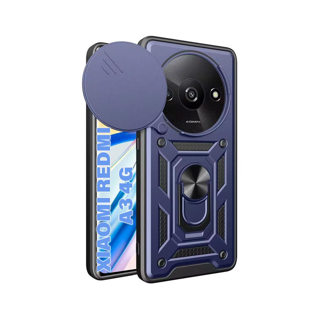 Чохол до мобільного телефона BeCover Military Xiaomi Redmi A3 4G Blue (711320) - зображення 1