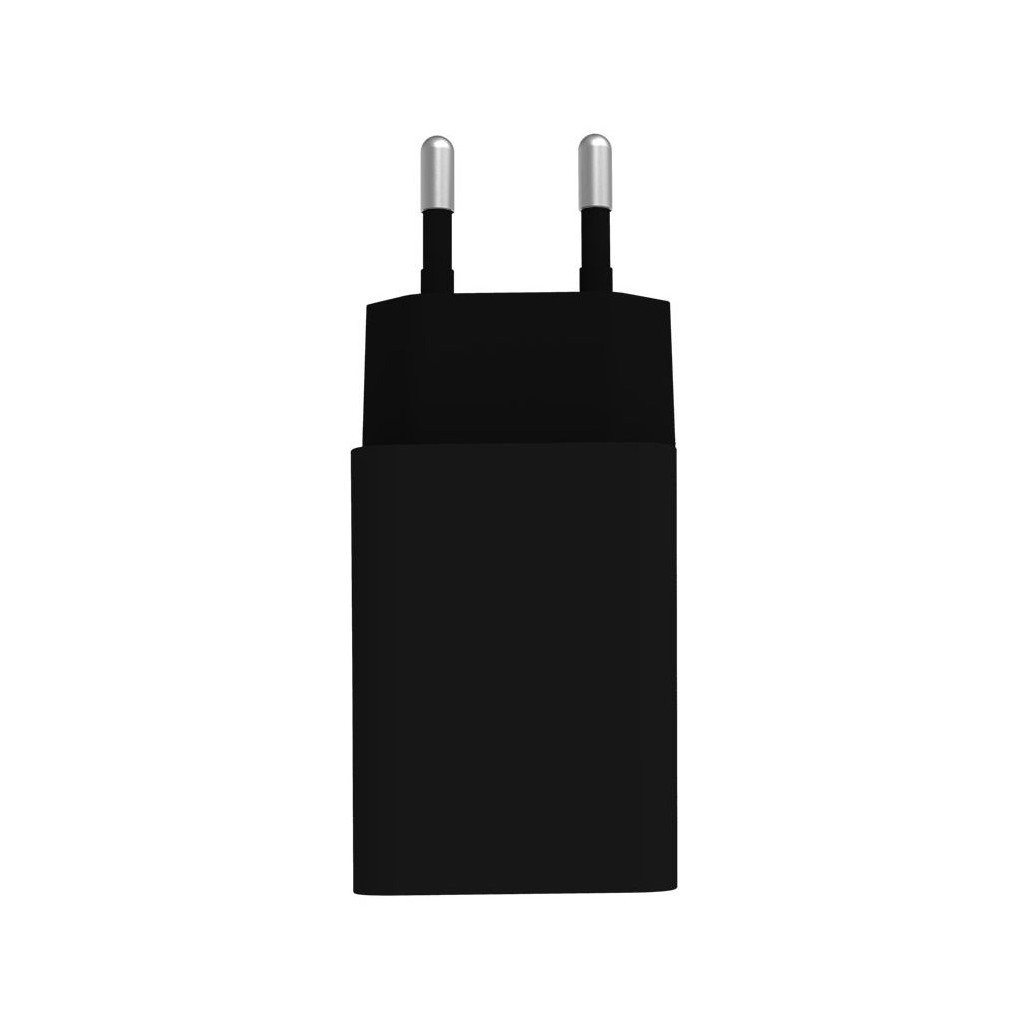 Зарядний пристрій ColorWay 1USB Quick Charge 3.0 (18W) black + cable Lightning (CW-CHS013QCL-BK) - зображення 5