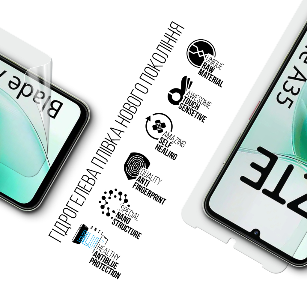 Плівка захисна Armorstandart Anti-Blue ZTE Blade A35 4G (ARM81509) - зображення 2