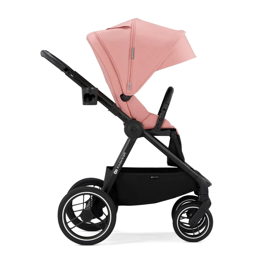 Коляска Kinderkraft 2 в 1 Nea Ash Pink (KSNEA000PNK2000) (5902533919840) - зображення 4