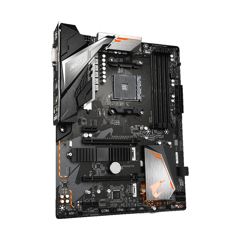 Материнська плата GIGABYTE B450 AORUS ELITE V2 - зображення 4