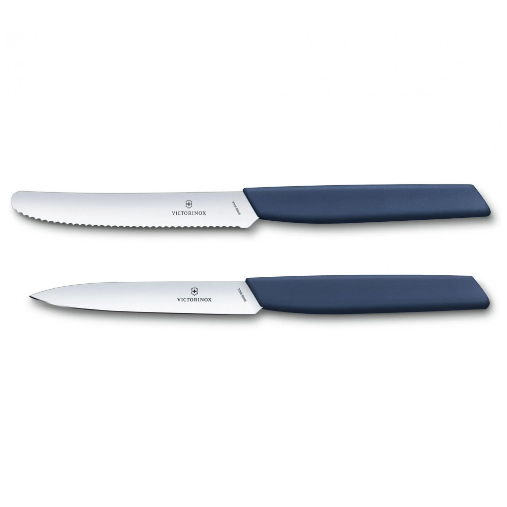 Набір ножів Victorinox Swiss Modern Paring Set 2шт Blue (6.9096.2L3) - зображення 2