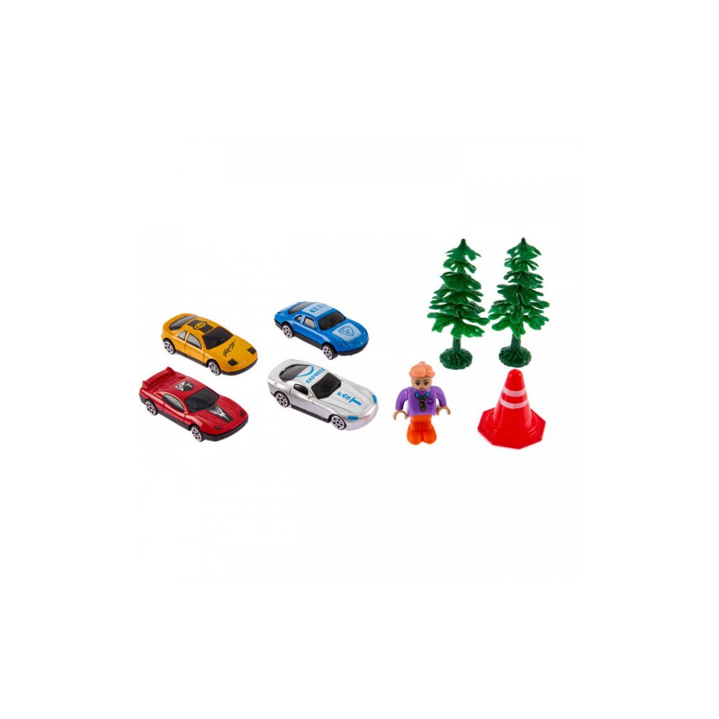 Залізниця ZIPP Toys Міський експрес 70 деталей, синій (AU1889) - зображення 7