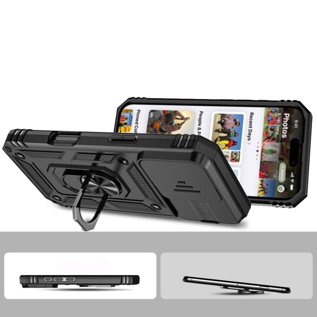 Чохол до мобільного телефона BeCover Military Apple iPhone 16 Pro Max Black (712156) - зображення 3