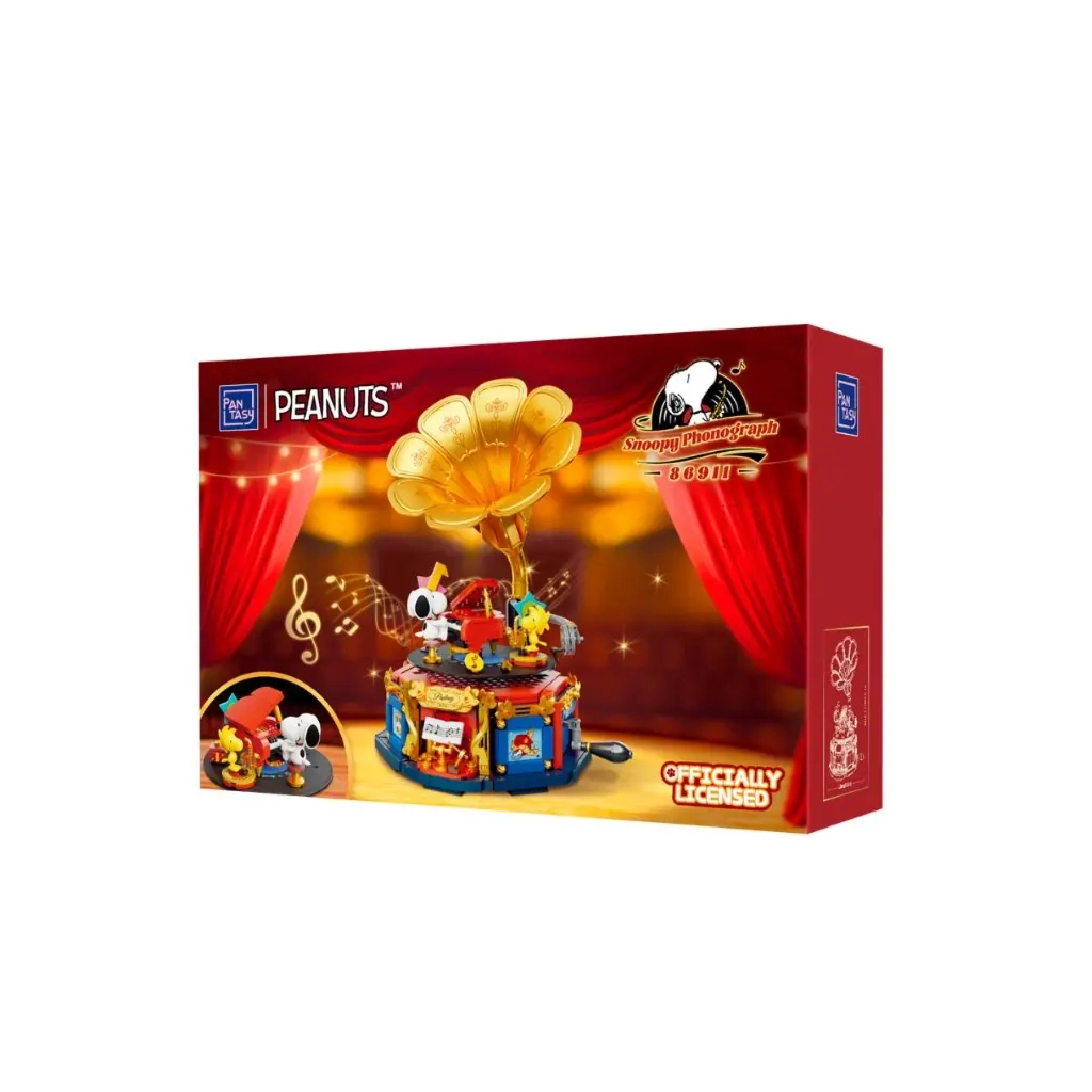 Конструктор Pantasy Snoopy Фонограф (86911) - изображение 4