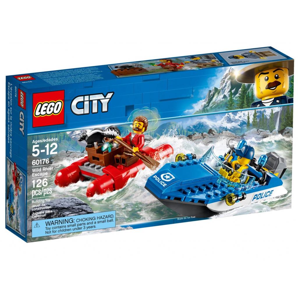 Конструктор LEGO City Втеча бурхливою рікою 126 деталей (60176) - зображення 1