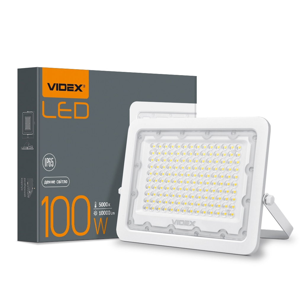 Прожектор Videx LED F2e 100W 5000K (VL-F2e-1005W) - зображення 4