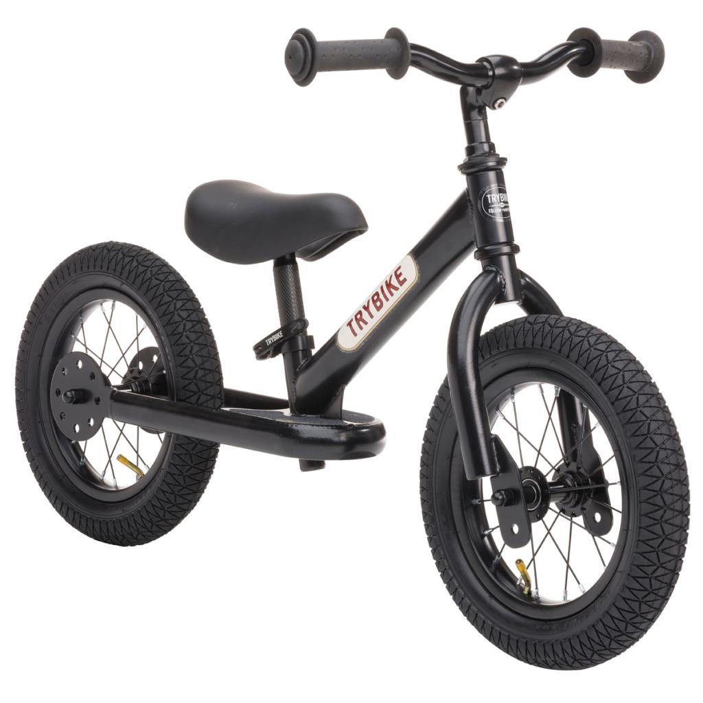 Біговел Trybike двоколісний Чорний (TBS-2-BLK-ALL) - зображення 1
