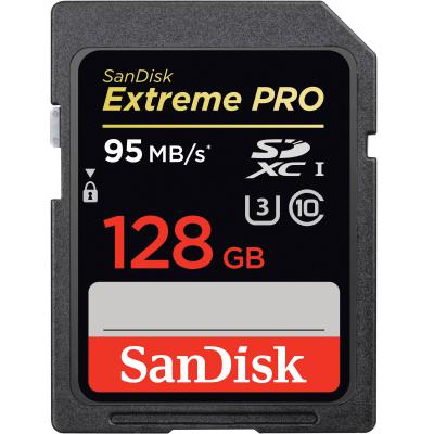 Карта пам'яті SanDisk 128GB SDXC Extreme Pro UHS-I U3 Class10 (SDSDXPA-128G-G46) - зображення 1