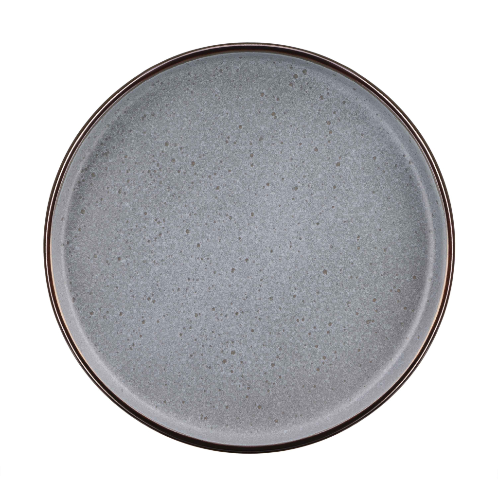 Тарілка Ardesto Fasano, 19.6см, кераміка, сірий (AR0219FG) - зображення 1