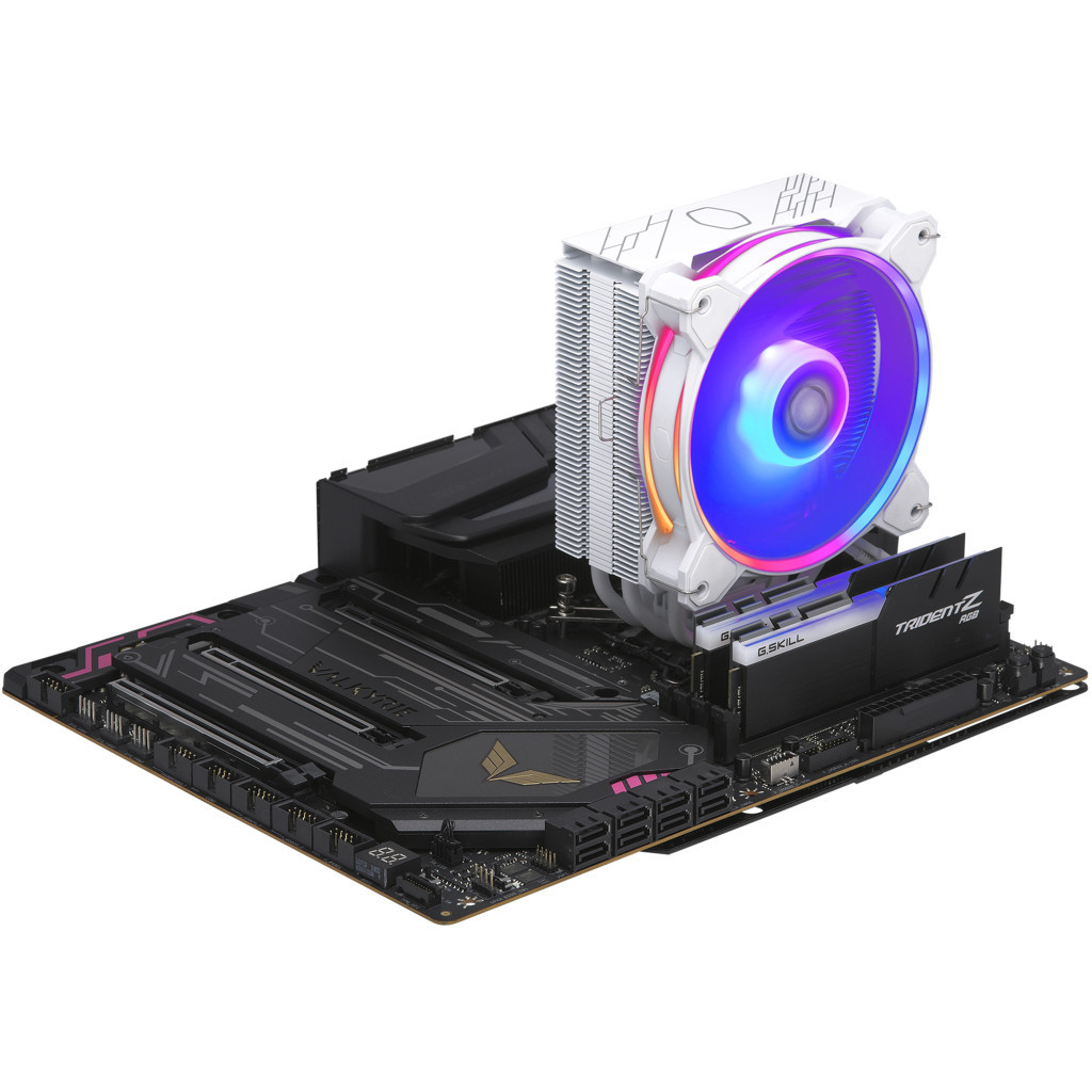 Кулер до процесора CoolerMaster Hyper 212 Halo White (RR-S4WW-20PA-R1) - зображення 12