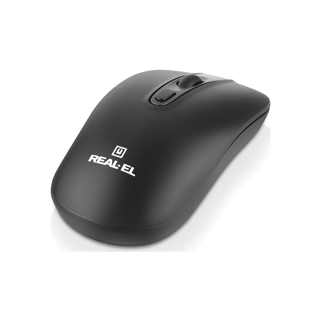 Мишка REAL-EL RM-350W Wireless Black/Gray (EL123200043) - зображення 5