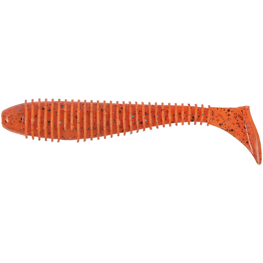 Силікон рибальський Keitech Swing Impact FAT 4.8" (5 шт/уп) кea13 spicy mustard/blue (1551.12.65) - зображення 1