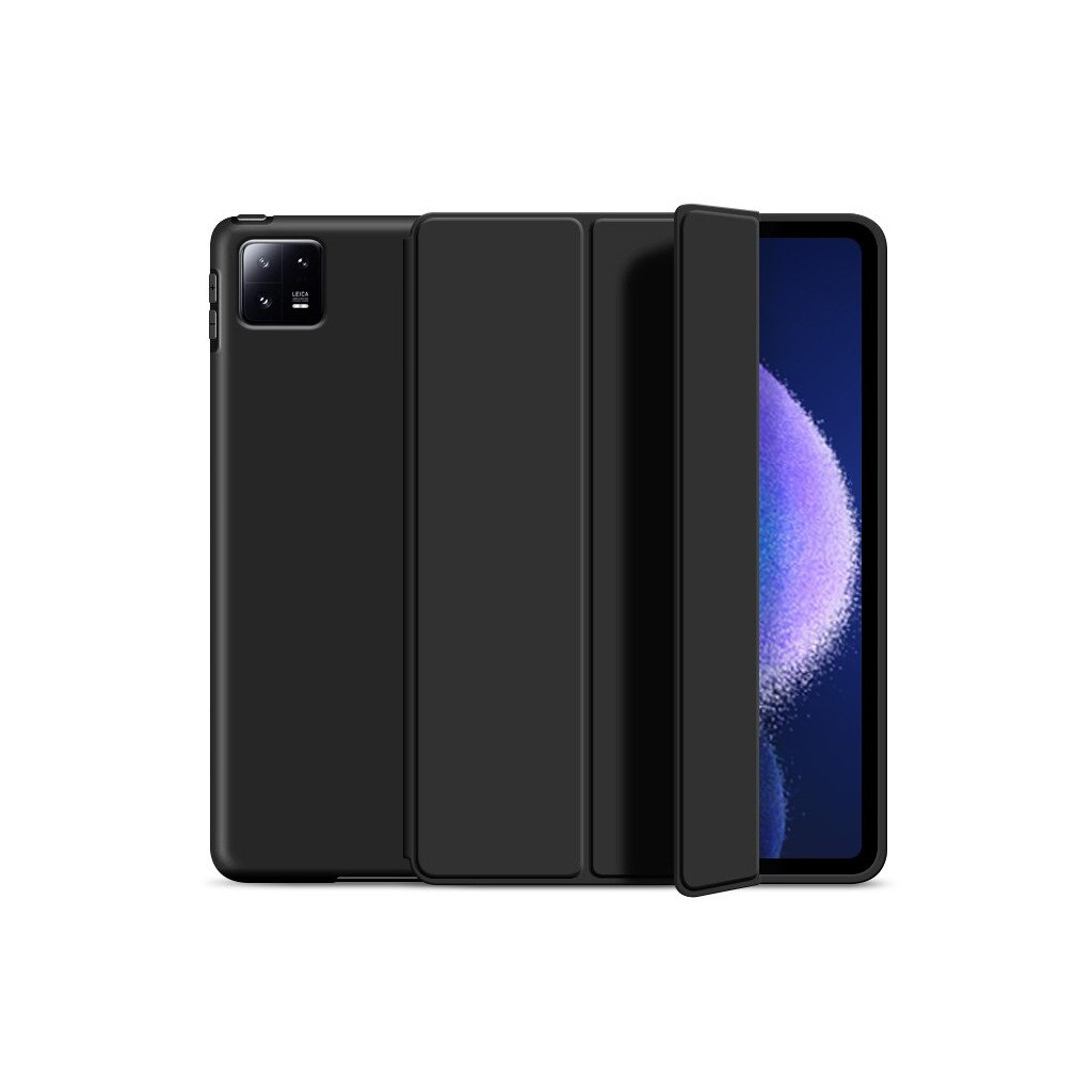 Чохол до планшета BeCover Tri Fold Soft TPU Silicone Xiaomi Mi Pad 6 / 6 Pro 11" Black (709669) - зображення 2