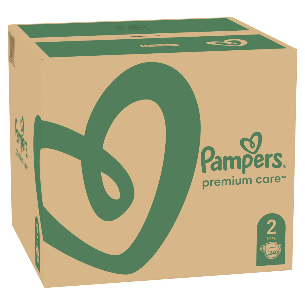 Підгузки Pampers Premium Care Mini Розмір 2 (4-8 кг) 240 шт (8001090379474) - зображення 3