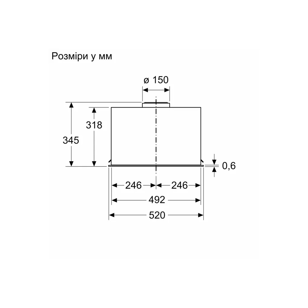 Витяжка кухонна Bosch DLN56AC50 - зображення 6