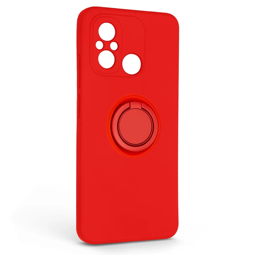 Чохол до мобільного телефона Armorstandart Icon Ring Xiaomi Redmi 12C Red (ARM68792) - зображення 1